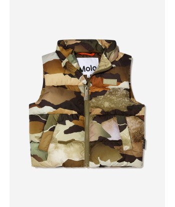 Molo Boys Camouflage Padded Gilet pour bénéficier 