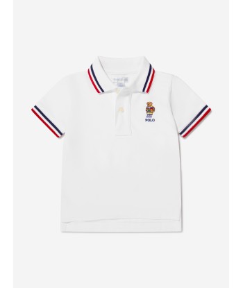 Ralph Lauren Baby Boys Bear Logo Polo Shirt de France