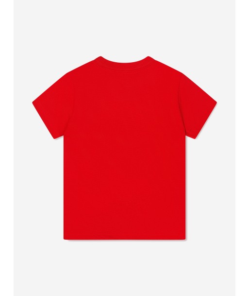 Ralph Lauren Boys Logo T-Shirt in Red ouvre sa boutique