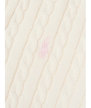 Ralph Lauren Girls Cable Knit Cardigan 2023