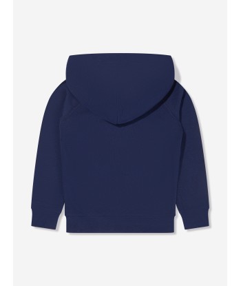 Ralph Lauren Girls Logo Hoodie in Navy en linge