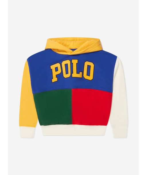 Ralph Lauren Girls Colourblock Logo Hoodie Economisez 