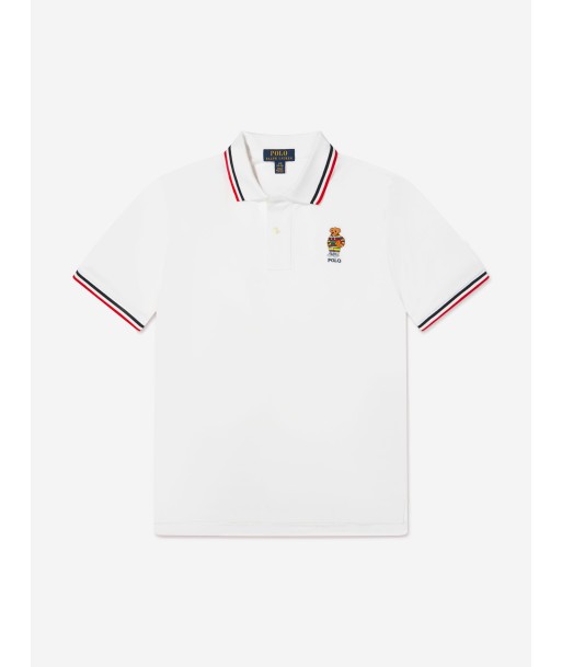 Ralph Lauren Boys Bear Logo Polo Shirt Livraison rapide