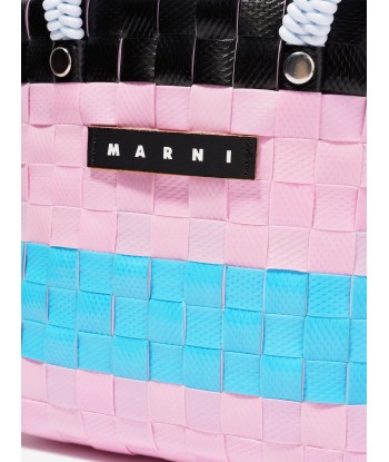 MARNI Girls Basket Tote Bag in Pink votre restaurant rapide dans 