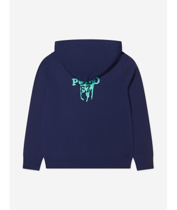 Ralph Lauren Boys Big Pony Logo Zip Up Top pas cher 