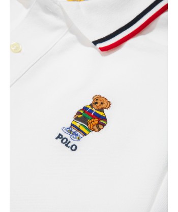 Ralph Lauren Boys Bear Logo Polo Shirt Livraison rapide