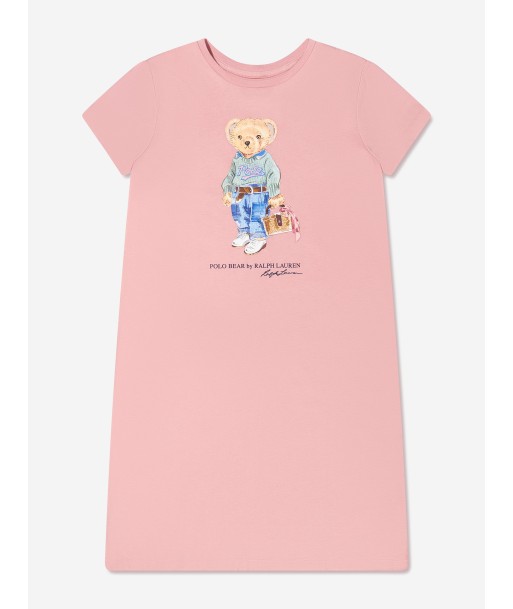 Ralph Lauren Girls Polo Bear Logo Dress les ligaments