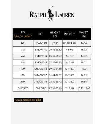 Ralph Lauren Baby Girls Long Sleeve Polo Dress de la marque