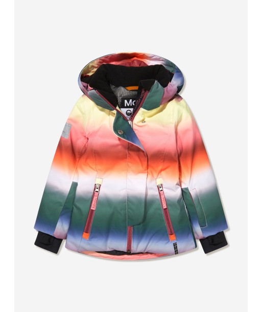 Molo Girls Rainbow Striped Ski Jacket plus qu'un jeu 