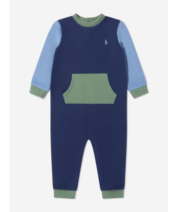 Ralph Lauren Baby Boys Fleece Romper soldes