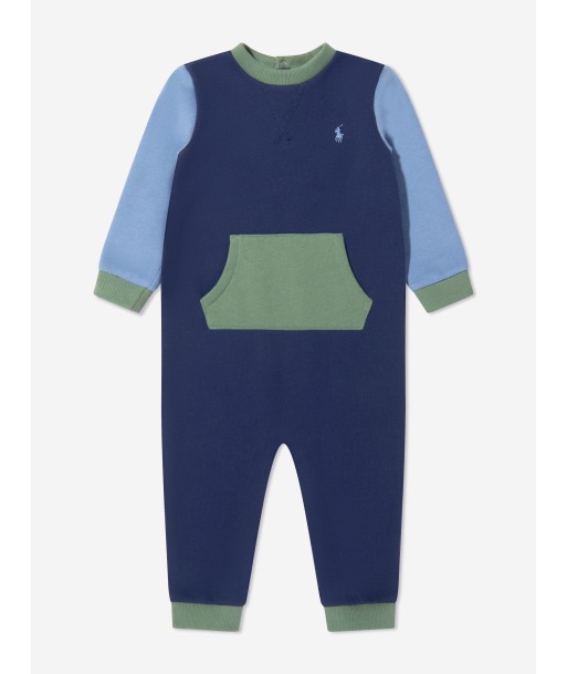 Ralph Lauren Baby Boys Fleece Romper soldes