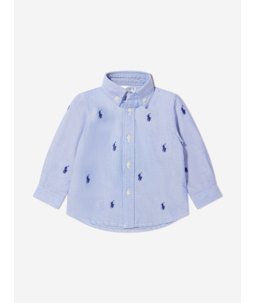 Ralph Lauren Baby Boys Long Sleeve Oxford Shirt ouvre sa boutique