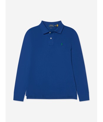 Ralph Lauren Boys Long Sleeve Slim Polo Shirt commande en ligne