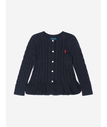 Ralph Lauren Girls Peplum Cardigan Véritable concentré