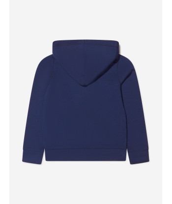 Ralph Lauren Girls Logo Zip Up Top in Navy Comment ça marche