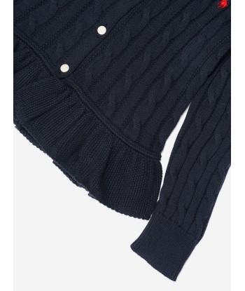 Ralph Lauren Girls Peplum Cardigan Véritable concentré