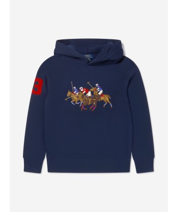 Ralph Lauren Boys Logo Hoodie de technologie