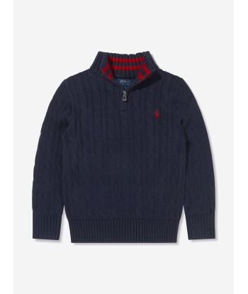 Ralph Lauren Boys Half Zip Jumper prix