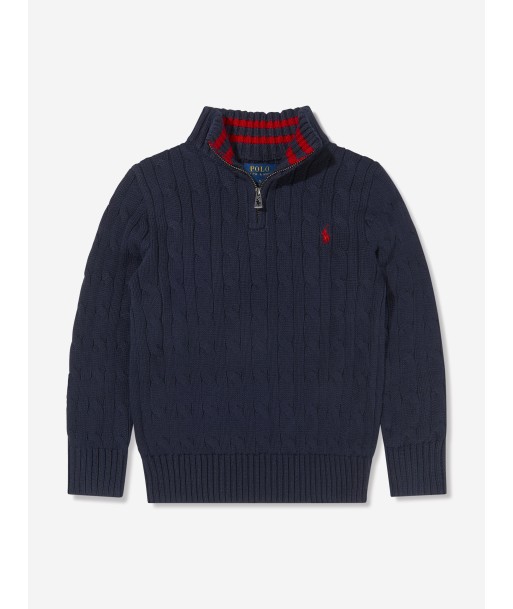 Ralph Lauren Boys Half Zip Jumper prix