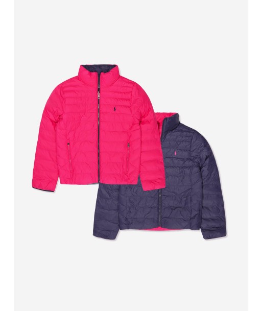 Ralph Lauren Girls Reversible Padded Jacket Dans la société mordern