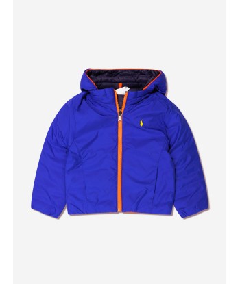 Ralph Lauren Boys Reversible Jacket With Detachable Hood Toutes les collections ici