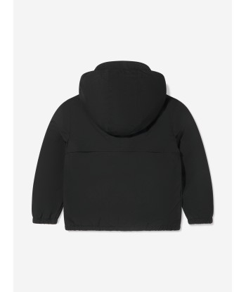 Ralph Lauren Boys Hooded Windbreaker in Black en linge