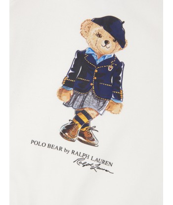 Ralph Lauren Girls Bear Print Sweatshirt 2024