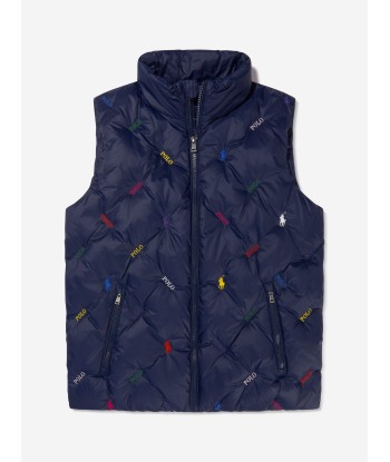 Ralph Lauren Girls Padded Polo Gilet 50-70% off 