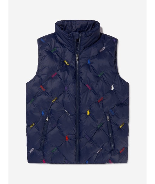 Ralph Lauren Girls Padded Polo Gilet 50-70% off 