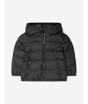 Ralph Lauren Boys Puffer Jacket With Hood solde