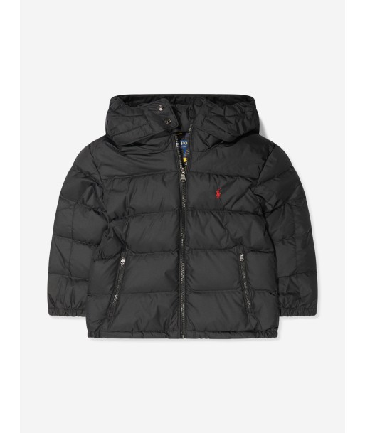 Ralph Lauren Boys Puffer Jacket With Hood solde