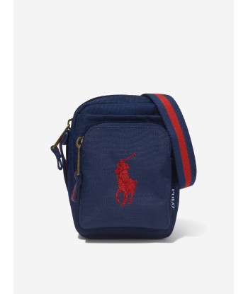 Ralph Lauren Boys Polo Colour Festival Logo Belt Bag in Navy (17cm) des créatures d'habitude