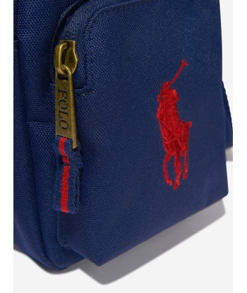 Ralph Lauren Boys Polo Colour Festival Logo Belt Bag in Navy (17cm) des créatures d'habitude