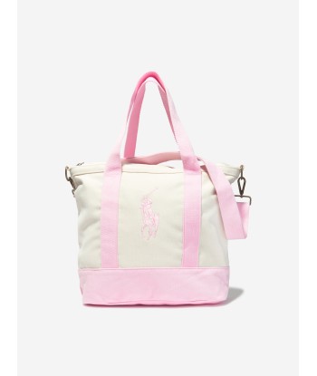 Ralph Lauren Girls Polo Player Tote Bag (W:43cm) de technologie