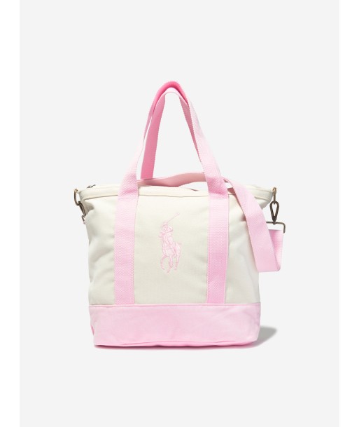 Ralph Lauren Girls Polo Player Tote Bag (W:43cm) de technologie