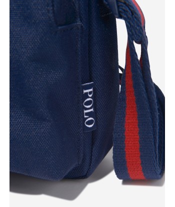 Ralph Lauren Boys Polo Colour Festival Logo Belt Bag in Navy (17cm) des créatures d'habitude