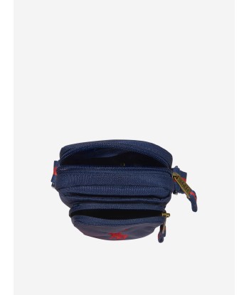 Ralph Lauren Boys Polo Colour Festival Logo Belt Bag in Navy (17cm) des créatures d'habitude