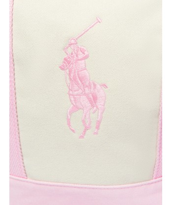 Ralph Lauren Girls Polo Player Tote Bag (W:43cm) de technologie