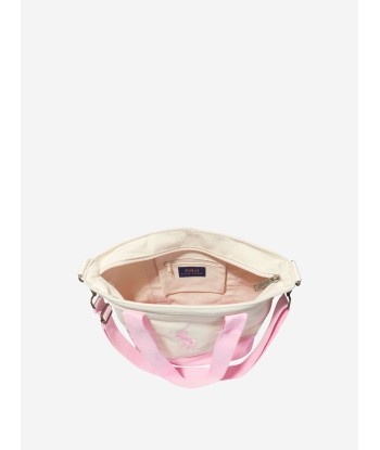 Ralph Lauren Girls Polo Player Tote Bag (W:43cm) de technologie