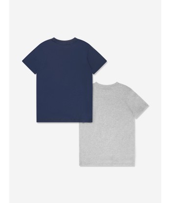 Ralph Lauren Boys 2 Pack T-Shirts Set in Navy acheter