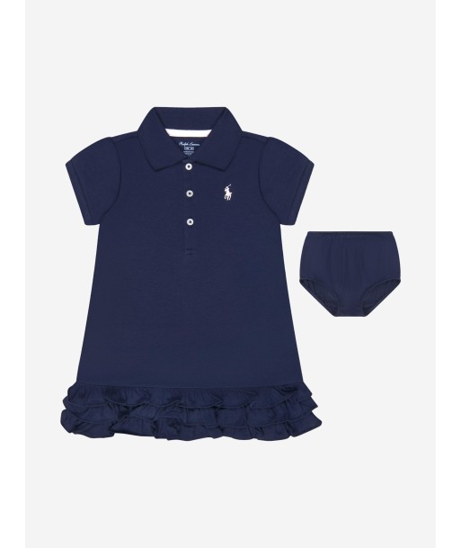 Ralph Lauren Baby Girls Cupcake Dress in Navy Les êtres humains sont 