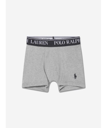 Ralph Lauren Boys 3 Pack Boxer Shorts Set in Multicolour livraison gratuite