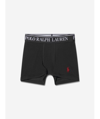 Ralph Lauren Boys 5 Pack Boxer Shorts Set in Black livraison et retour toujours gratuits