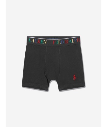 Ralph Lauren Boys 3 Pack Boxer Shorts Set in Multicolour livraison gratuite