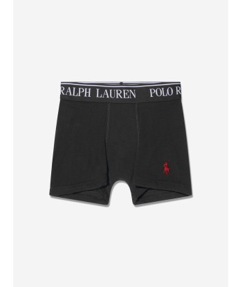 Ralph Lauren Boys 5 Pack Boxer Shorts Set in Black livraison et retour toujours gratuits