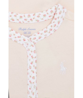 Ralph Lauren Baby Girls Cotton Babygrow in Pink à prix réduit toute l'année