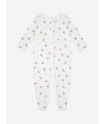 Ralph Lauren Baby Girls Bear Babygrow in White sélection de produits