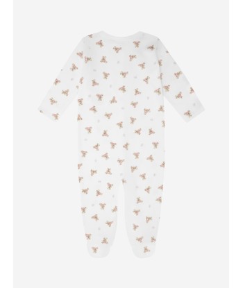 Ralph Lauren Baby Girls Bear Babygrow in White sélection de produits