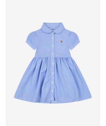 Ralph Lauren Baby Girls Cotton Oxford Dress Les magasins à Paris