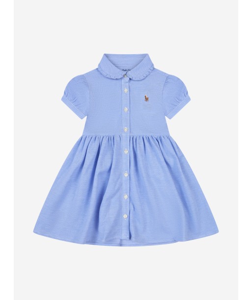 Ralph Lauren Baby Girls Cotton Oxford Dress Les magasins à Paris